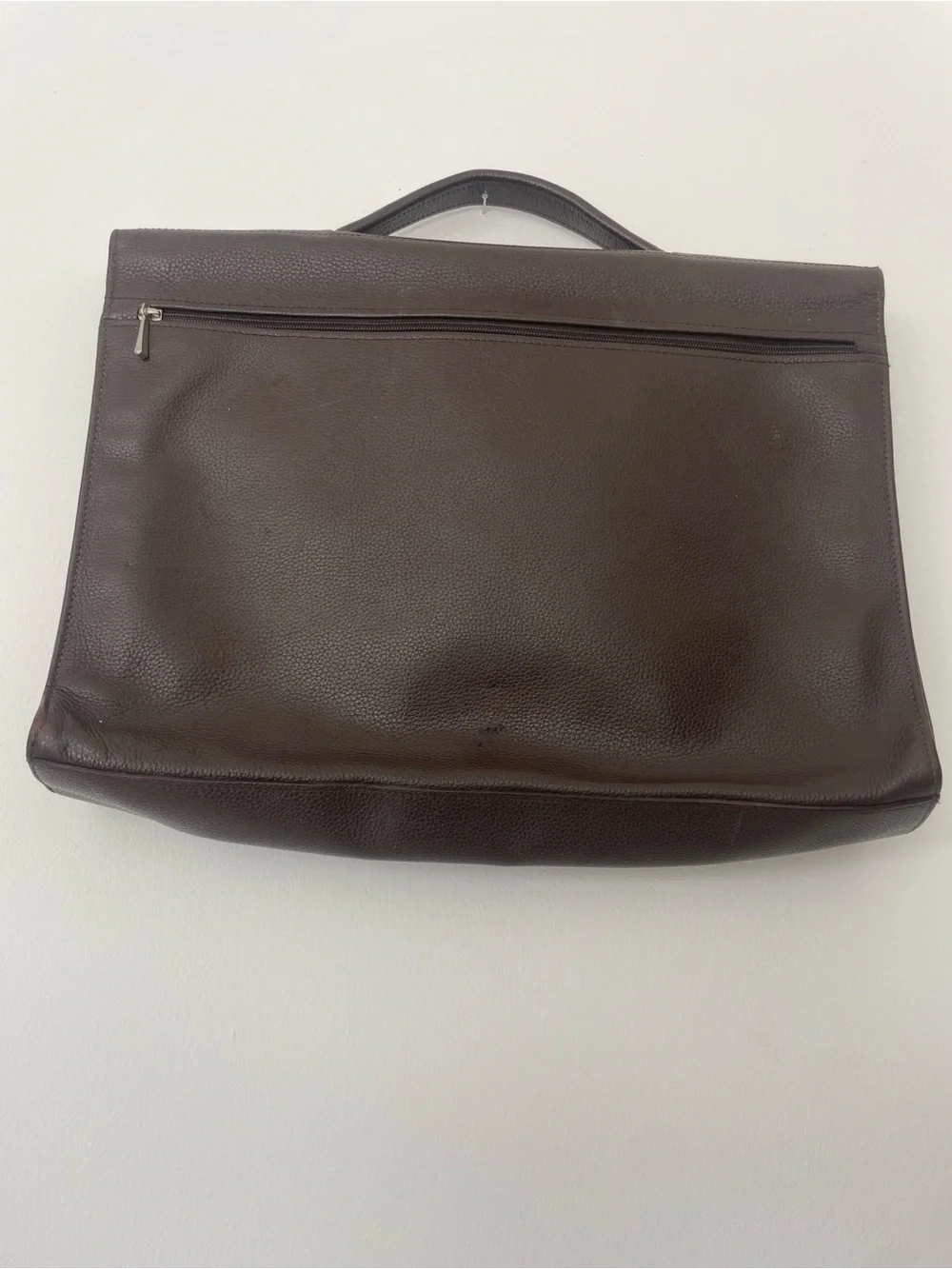 Longchamp le Foulonne brown leather bag - Porte Documents marrón homes femmes